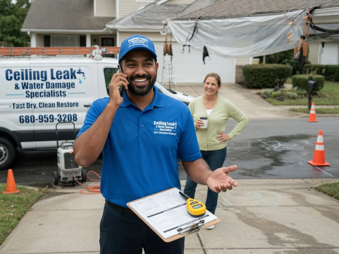 Ceiling Leak Cleanup Wolf Creek, OR FAQs